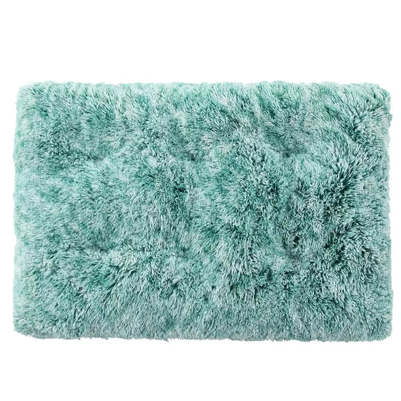 Dog Bed Long Plush Calming Pet Bed Comfortable Faux Fur Washable Crate Mat with Anti-Slip Backing for Jumbo Large Medium Dogs