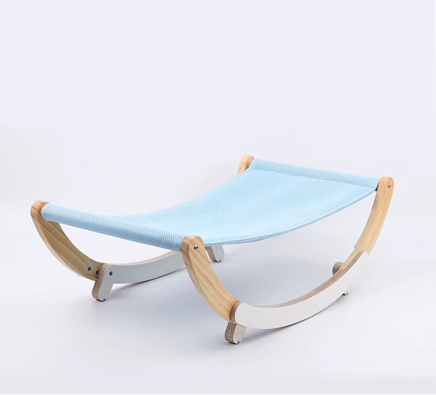 Cat Bed House for Cats Hammock Kitten Rocking Chair Solid Wood Bed Swing Cat Basket Beds and Houses for Cat Pet Supplies Dog