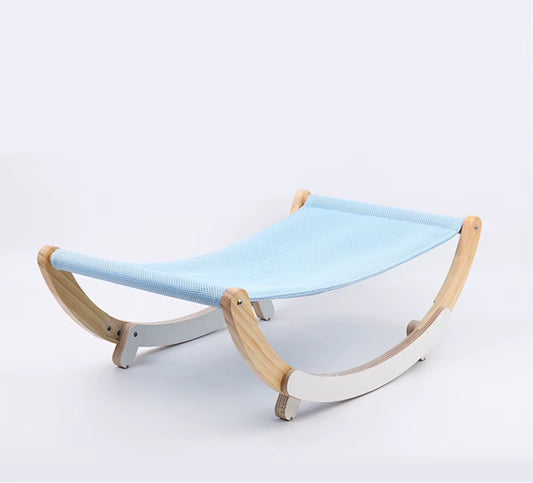 Cat Bed House for Cats Hammock Kitten Rocking Chair Solid Wood Bed Swing Cat Basket Beds and Houses for Cat Pet Supplies Dog