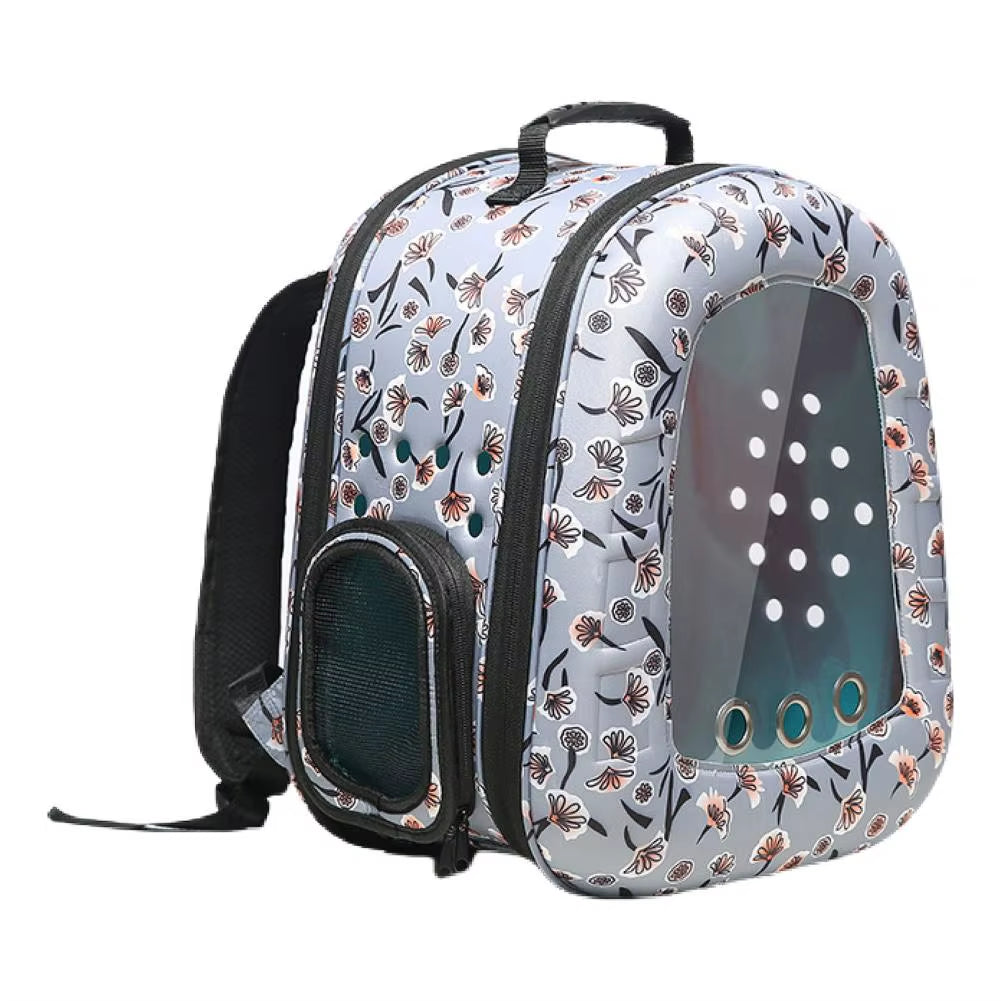 Wearable Good Air Permeability Pet Carrying Hiking Traveling Backpack for Outdoor